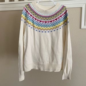 Girls Gap Kids Heart Sweater